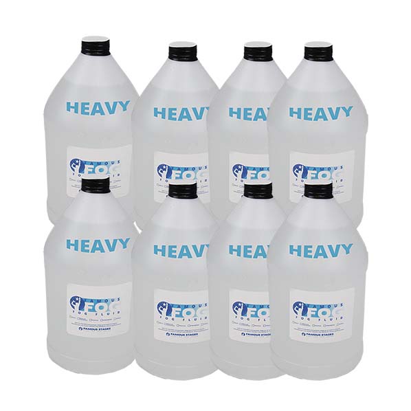 Heavy Fog Fluid - pack of 8 - unscented x8 - two boxes