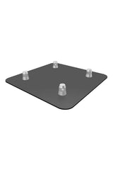 Global Truss - SQ-4137H-BLK - F34 16-inch x 16-inch Aluminum Base Plate Black | Stage Truss