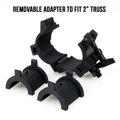 ADJ 360 1.5 - 2.0 Inch Clamp for  F31, F32, F33 and F34 Stage Truss - removable adapter to fit 2