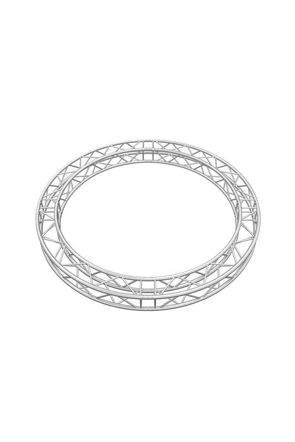 Global Truss 20x20 F34 12-inch Truss  Display Booth Circle | Stage Truss  -  1 pcs. Global Truss F34 12-inch 4Arc Circle 9.84 ft