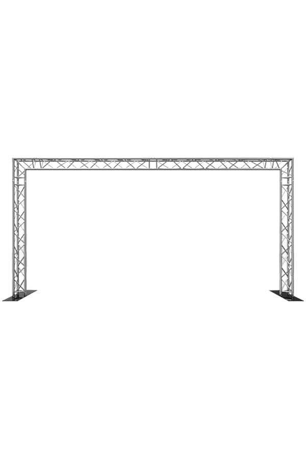 Global Truss F33 20x10-Ft Triangle Goal Post Truss System | Stage Truss
