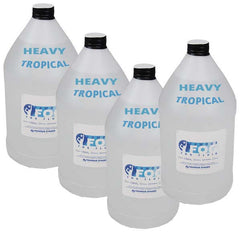 Heavy Fog Fluid - scented tropical pack of 4 - one box