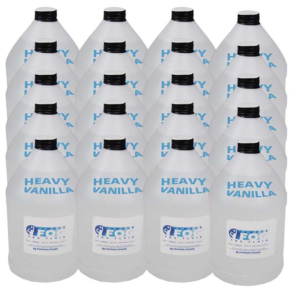 Heavy Fog Fluid - pack of 20 -scented vanilla x20 - five boxes