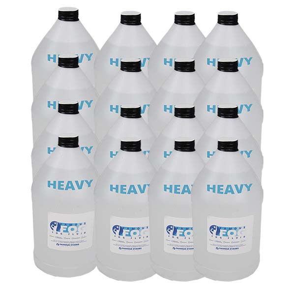 Heavy Fog Fluid - pack of 16 - unscented  x 12 - four boxes