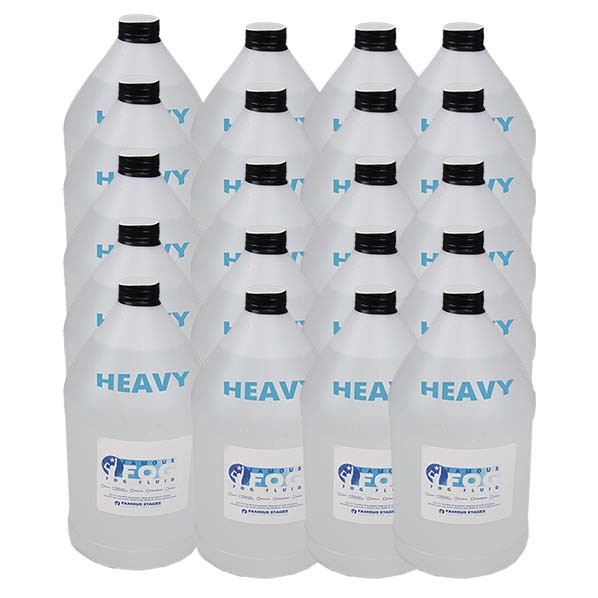 Heavy Fog Fluid - pack of 20 - unscented x20 - five boxes