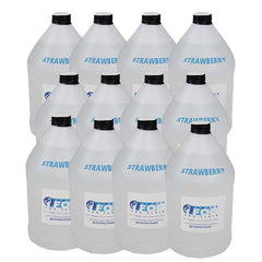 Fog Fluid - x12 - twelve gallons scented strawberry 3 boxes