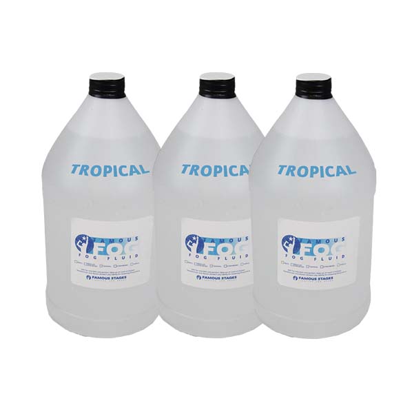 Fog Fluid - scented tropical 3 gallons