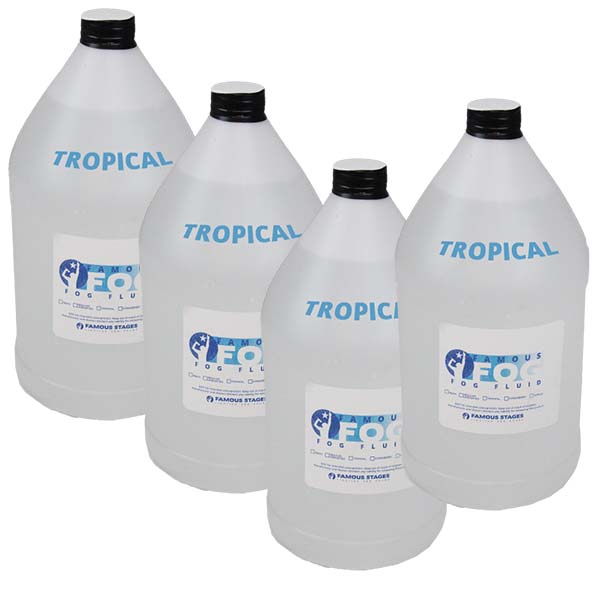 Fog Fluid - pack of 4 - scented tropical one box