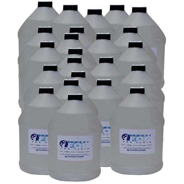 Fog Fluid - x 20 - twenty gallons regular unscented 5 boxes