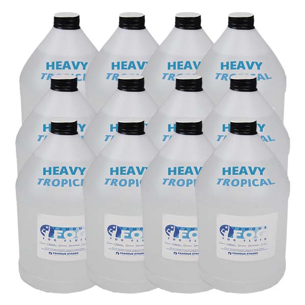 Heavy Fog Fluid - pack of 12 - scented  tropical  x12 - three boxes