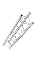 GLOBAL TRUSS F23 8.5IN ALUMINUM TRIANGLE TRUSS TR96107 - 11.48ft (3.5M) slant left inverted | Stage Truss