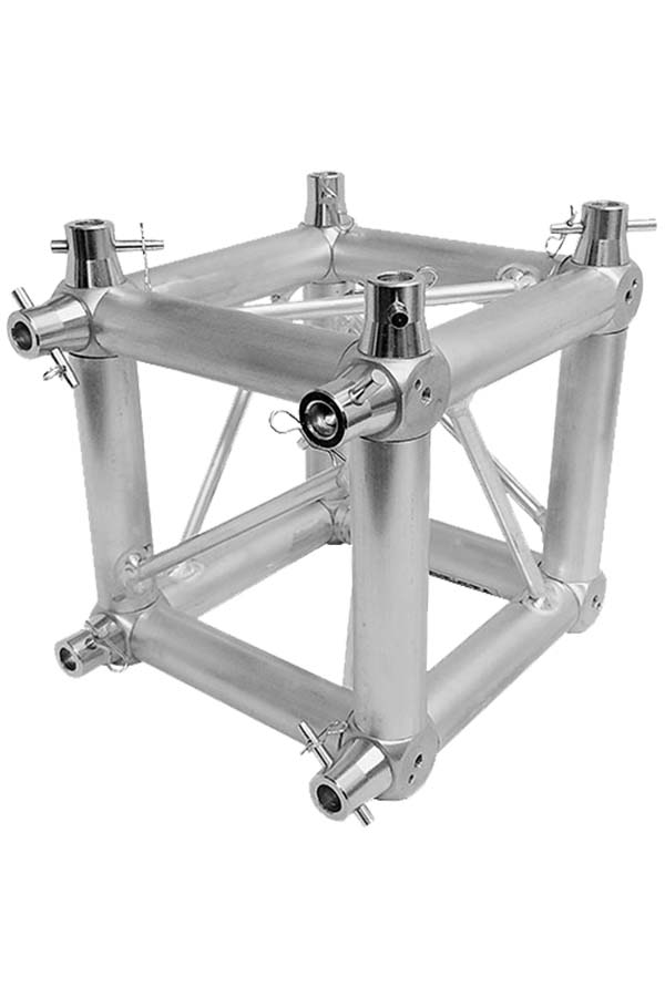 Global Truss F24 8.5in Aluminum Box Truss 8.5” UJB-with-couplers-connectors