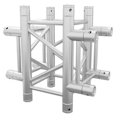 Global Truss - SQ-4133 - 4-WAY CROSS JUNCTION 598px | Stage Truss