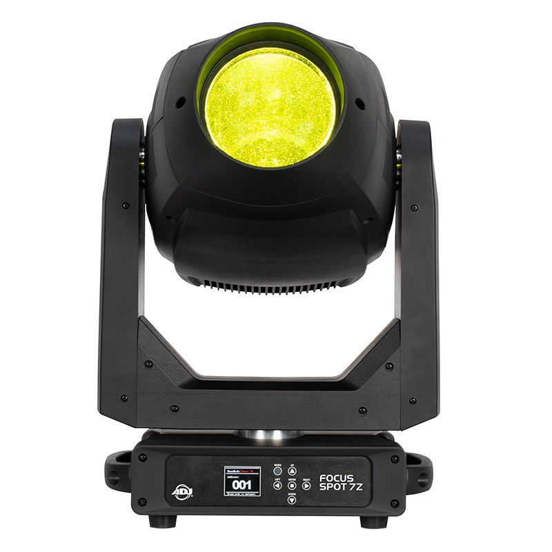 ADJ Lighting Focus Spot 7Z Moving Head with Yellow Effects Stage Lighting