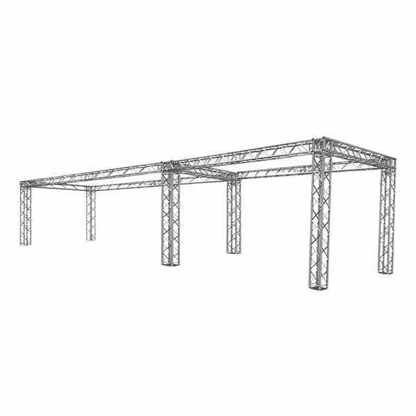 Global Truss 10x40 ft Convention Booth Truss with Center Beam