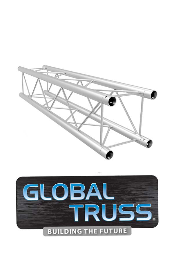 Global Truss F24 8.5IN Aluminum Box Truss 8.5” x 6.56ft with logo