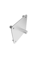 Global Truss - SQ-4137-SAP-Speaker Base Mount Truss Top Plate for 12-inch Trussing - slant right inverted