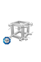 Global Truss Aluminum Box Truss 4-inch Universal Junction Block TUV | Stage Truss