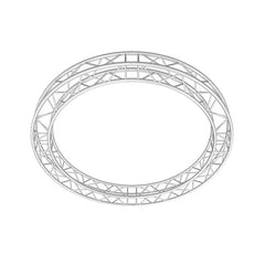 Global Truss F34 12in Square Truss Circle SQ-C2-180 - 6.56ft (2.0M) - horizontal down | Stage Truss