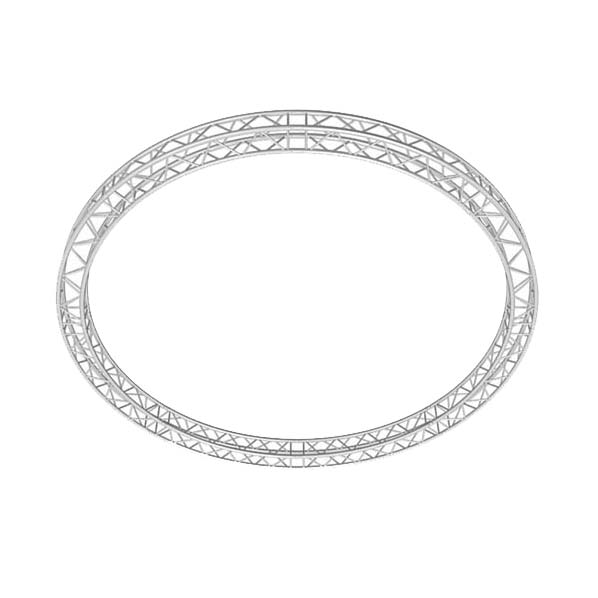 Global Truss F34 12in Square Truss Circle SQ-C6-45 - 19.68ft (6.0M) - horizontal down | Stage Truss