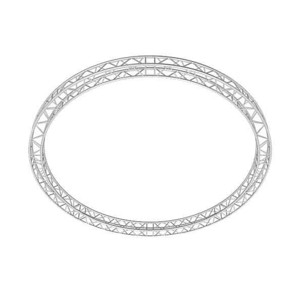 Global Truss F34 12in Square Truss Circle SQ-C7-45 - 22.96ft (7.0M) - horizontal down | Stage Truss