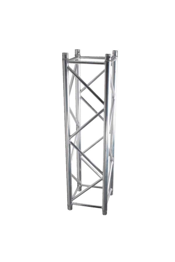 Global Truss F44P-DT44P 16-inch Aluminum Box Truss - 3.28' long vertical inverted | Stage Truss