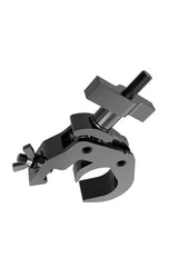 Global Truss-QUICK RIG CLAMP BLK-Heavy Duty Hook Style Clamp For 50mm Tubing F31,F32,F33,F34,F44P Truss Black slant right