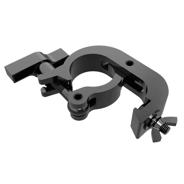 Global Truss-TRIGGER CLAMP BLK-Heavy Duty Hook Style Clamp-2" Tubing-F31,F32,F33,F34,F44P Truss Black-slant