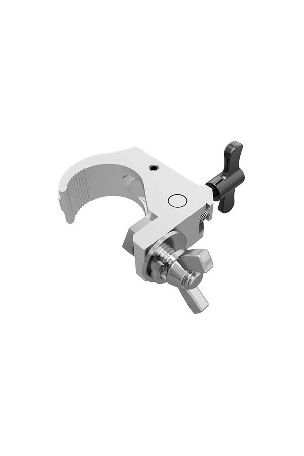 GLOBAL TRUSS JR SNAP CLAMP - MEDIUM DUTY QUICK SNAP HOOK STYLE JR CLAMP - MAX LOAD 165Lbs.