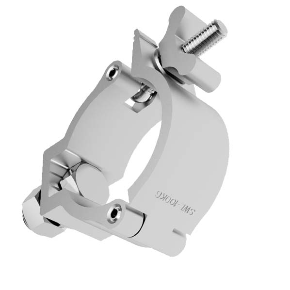 Global Truss Mini 360 M12SS 50mm MEDIUM DUTY STAINLESS STEEL CLAMP inclined left down