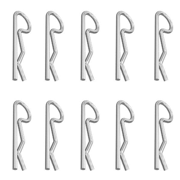 GLOBAL TRUSS R-CLIP F23 - F23 SAFETY CLIP FOR PINS (10 PK)