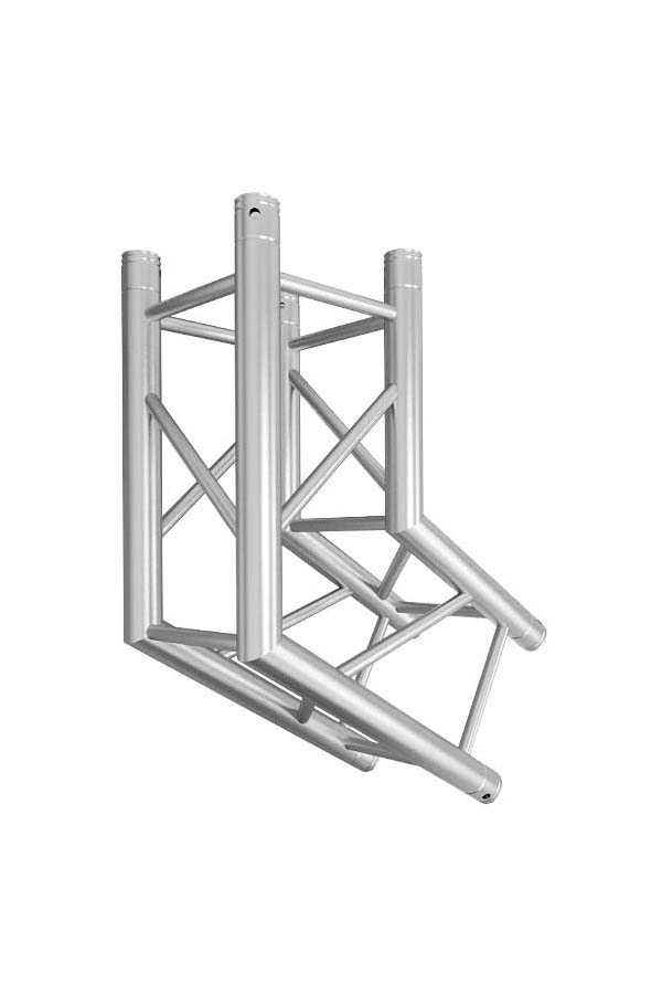 Global Truss 120C 12-inch Aluminum Box Truss Corner vertical up | Stage Truss