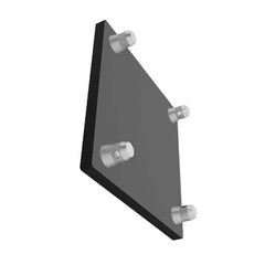 GLOBAL TRUSS F34 SQ-4137 M12SS20T BLK BASE PLATE vertical | Stage Truss