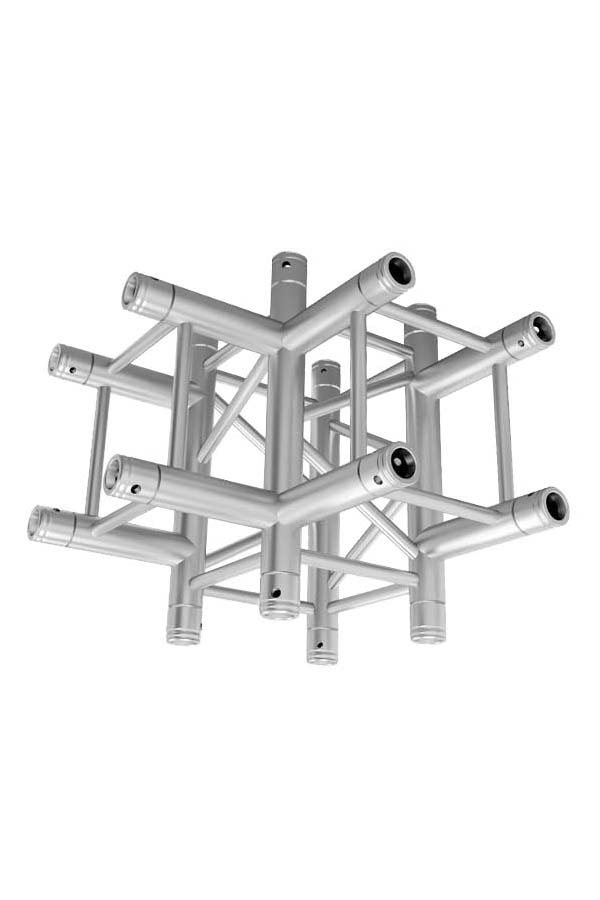 Global Truss - SQ-4130 - 4-WAY T-JUNCTION horizontal | Stage Truss