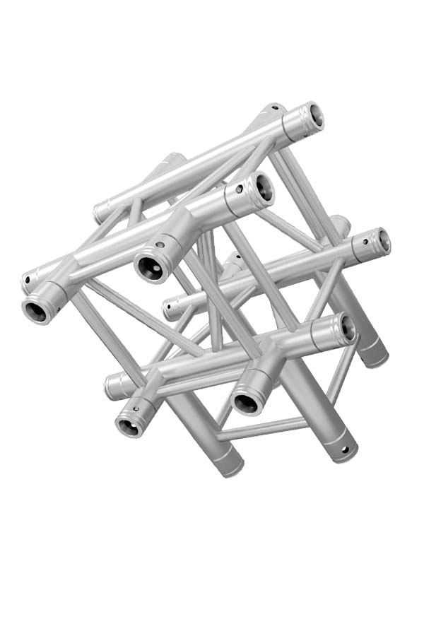 Global Truss - SQ-4134 - 5-WAY T-JUNCTION slant left | Stage Truss