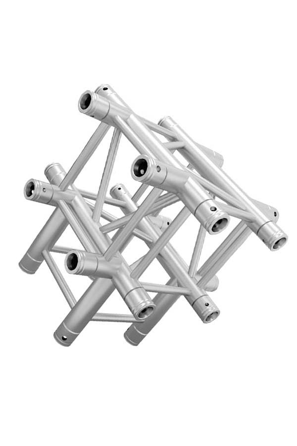 Global Truss - SQ-4134 - 5-WAY T-JUNCTION slant right | Stage Truss