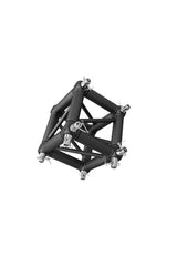 Global Truss 12-inch Black Aluminum Box Truss UJB 600x900px horizontal slant left | Stage Truss