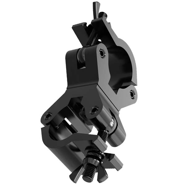 Global Truss XHD PRO SWIVEL CLAMP BLK-Extra Heavy Duty Pro Swivel Clamp Black for F31,F32,F33 & F34 Truss vertical