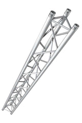 Global Truss F33 12-inch Aluminum Triangle Truss TR-4077-.75 - 2.46 ft slant left inverted  | Stage Truss