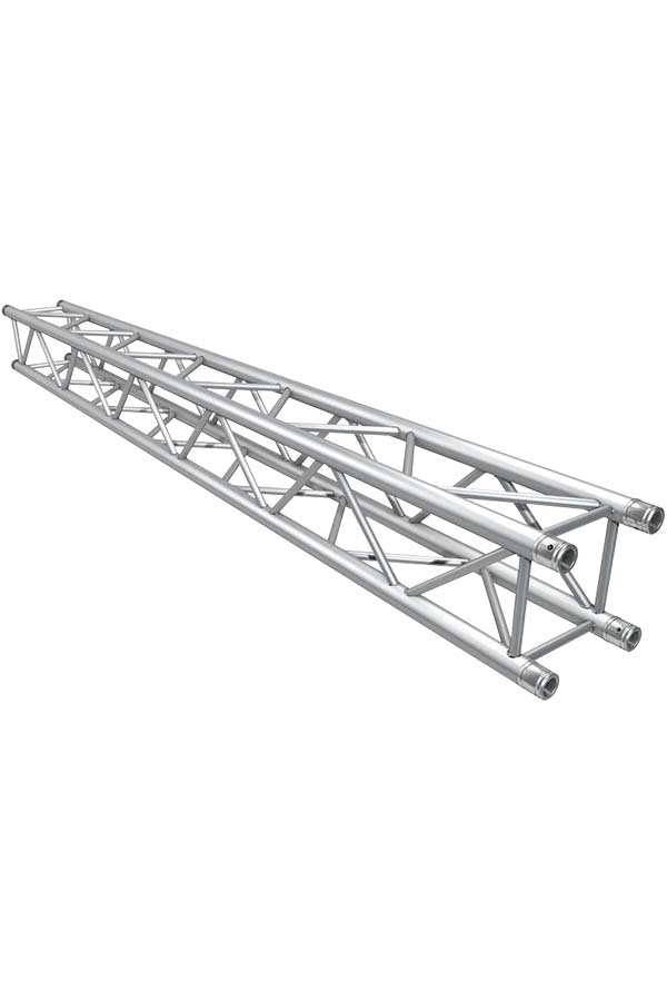 Global Truss 16x15x15 ft Trade Show Booth Display System | Stage Truss  -  4 pcs. Global Truss SQ-4113 F34 12-inch Aluminum Box Truss 8.20 ft. long Stage Truss
