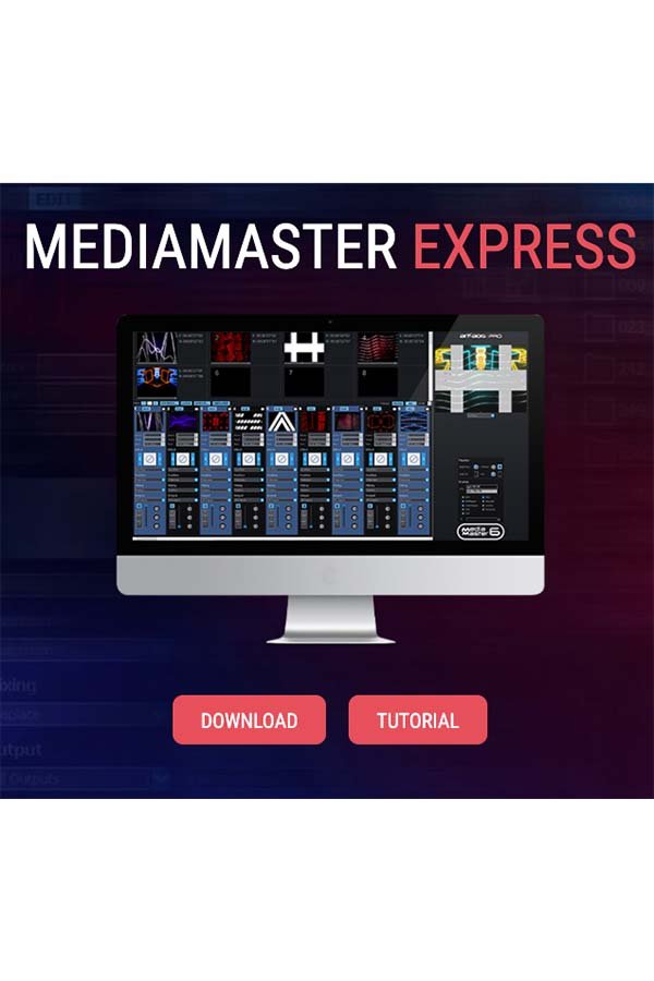 American DJ - VS3ip 4x2 Video Wall- media master express software