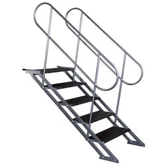 Global Truss Stage Stairs - black