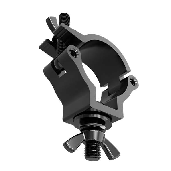Global Truss Mini 360 1.5-Inch Clamp Black inverted  | Stage Truss