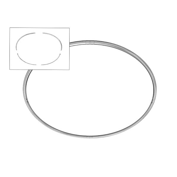 GLOBAL TRUSS F31 F31-2.0-90 - CIRCLE 2 METER (6.56ft) 4 X 90 ARCS horizontal down