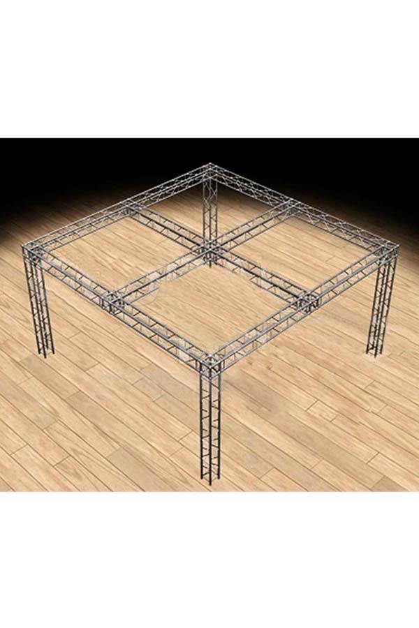 Global Truss - 20x20 F34 Display Booth Truss with Cross Beam | Stage Truss