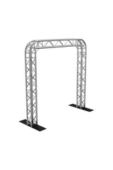 Global Truss F34 10x10-ft Goal Post System With Rounded Corners front left side | Stage Truss
