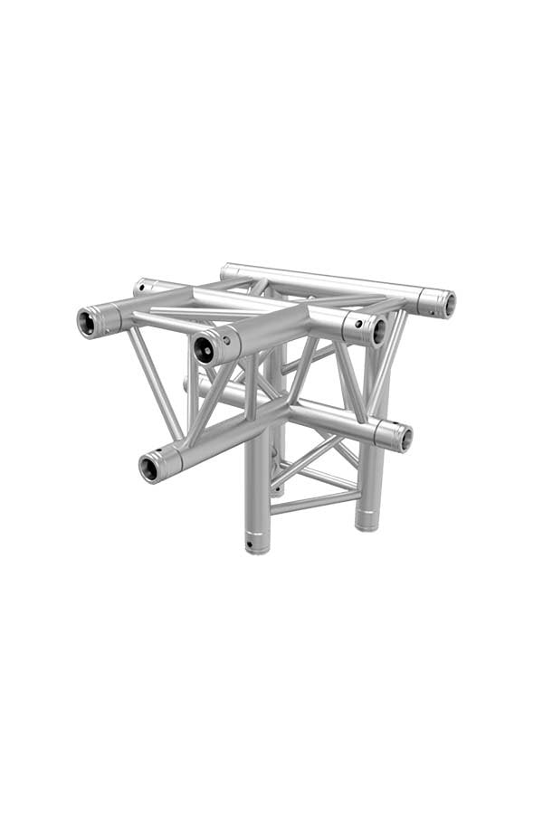 GLOBAL TRUSS TR-4097D - 4-WAY T-JUNCTION - APEX DOWN vertical up  | Stage Truss