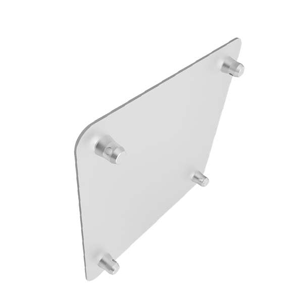 Global Truss SQ-4187 Base Plate slant right inverted  | Stage Truss