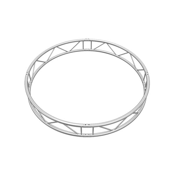 GLOBAL TRUSS F32 I-BEAM IB-C3-V90 - 3.0M (9.84ft) VERTICAL CIRCLE (4 x 90 DEGREE ARCS)-horizontal up | Stage Truss