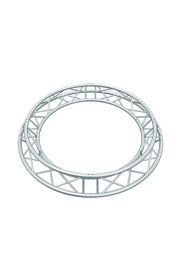 Global Truss F33 12 in Aluminum Triangle Truss Circle TR-C3-90 - 9.84ft (3.0M) | Stage Truss